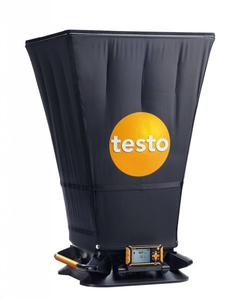 testo 420 volume flow hood